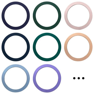 Universal Magnetic Mobile Phone Ring for Magsafe Accessories Metal Sticker Wireless Charger Iron Plate Sheet for iPhone 13 14 15