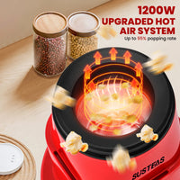 Popcorn Makers Mini Popcorn Machine Electric Household Appliance Machine Fully Automatic Popcorn Machine For Home Kitchen