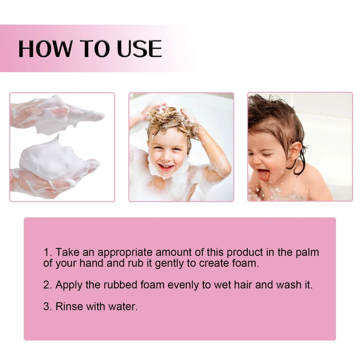 Avocado Hair Care Shampoo Scalp Moisturizes Softens Controls Oil Fluffiness Long-lasting Fragrance Children Gentle Shampoo