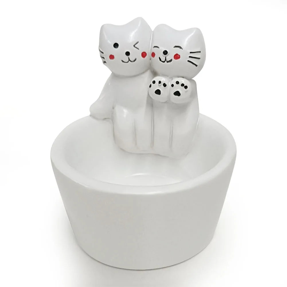 Cat/Dog/Rabbit/Fox Animal Candle Holder Warming Paws Candlestick Holder Cute Candlestick Lamp Holder Cartoon for Home Decor