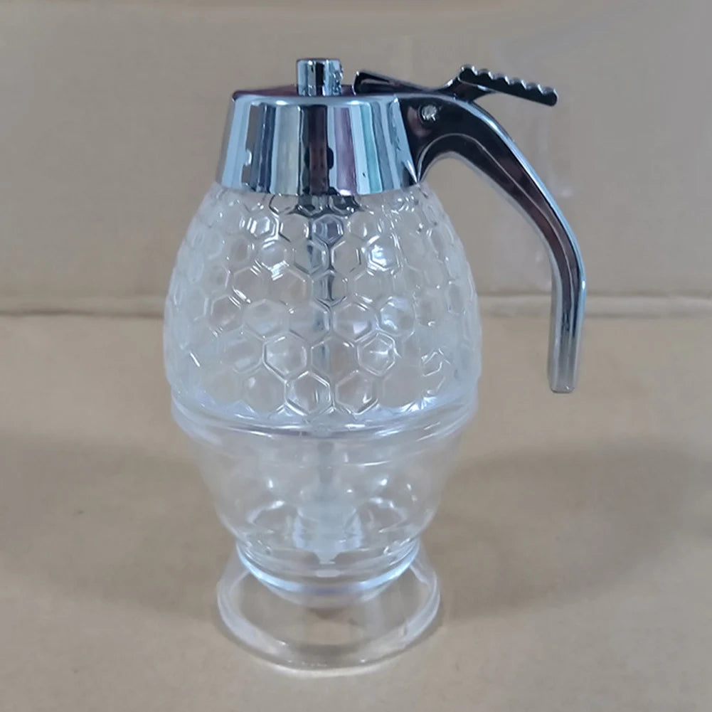 Honey Container with Stand Honey Pourer Dispenser No Drip Olive Oil Dispenser Bottle for Home Kitchen Storing Honey and Syrup