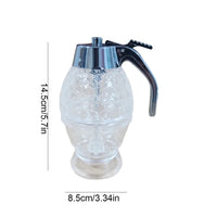 Honey Container with Stand Honey Pourer Dispenser No Drip Olive Oil Dispenser Bottle for Home Kitchen Storing Honey and Syrup