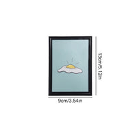 Gallery Photo Frame Modern Certificate Document Frame Multi-purpose Black Border for Wall Tabletop Display