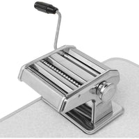 Stainless Steel Pasta Maker Machine Adjustable Noodle Dumpling Press with Two Cutters Multifunctional Kitchen Appliance
