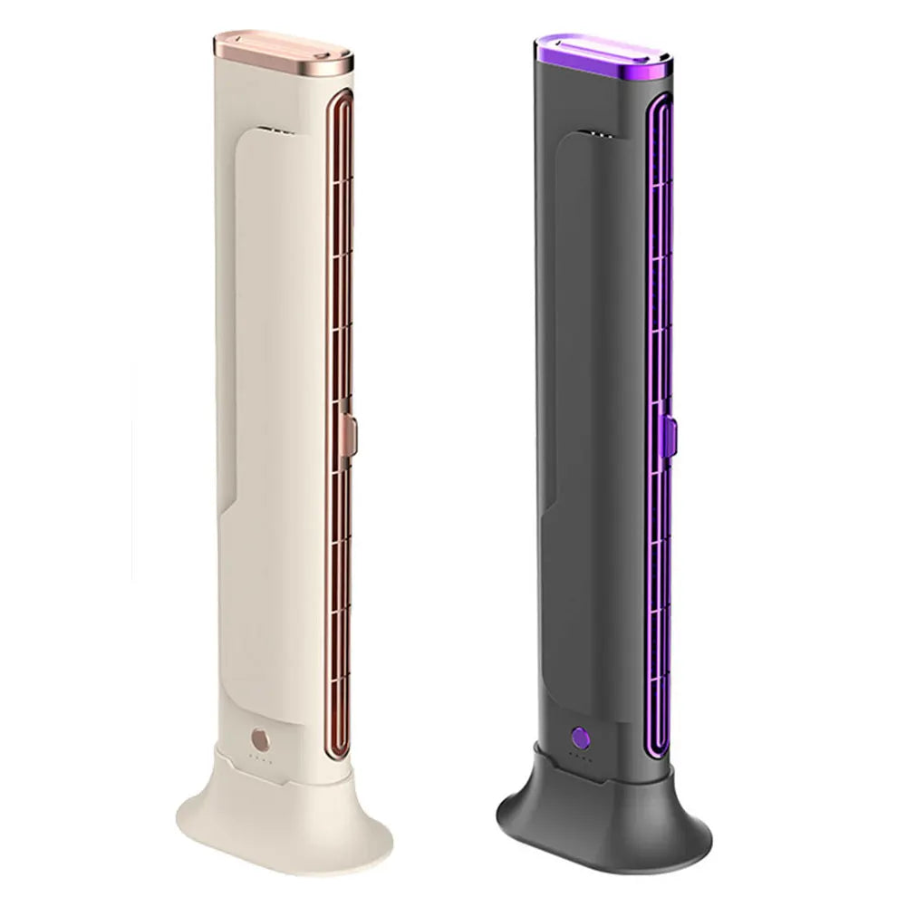 Desktop Fan Adjustable Vents Bladeless Fan Air Condition Fan for Bedroom Home Office Room