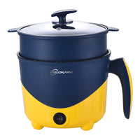 Electric Cooking Pot Multifunction Non-stick Pan Household 1-2 People Hot Pot Single/Double Layer Electric Rice Cooker Machine