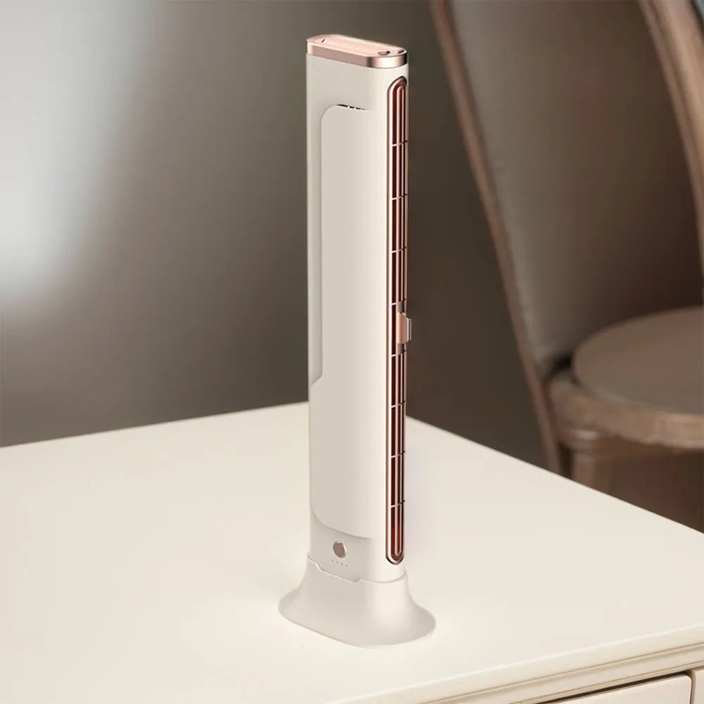 Desktop Fan Adjustable Vents Bladeless Fan Air Condition Fan for Bedroom Home Office Room