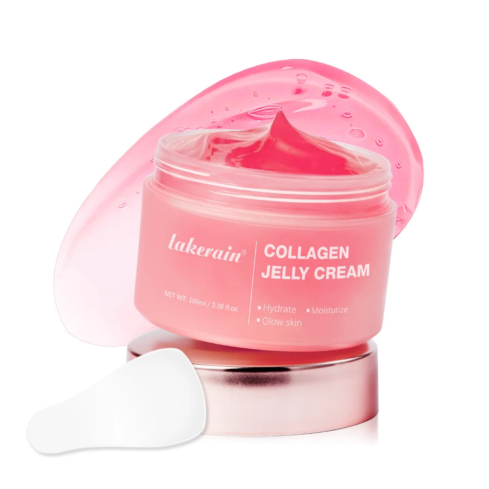 100ml Collagen Jelly Cream Niacinamide Tightening Soothing Moisturizing Anti-Aging Firmness Hydration Skincare Face Gel