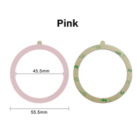 Universal Magnetic Mobile Phone Ring for Magsafe Accessories Metal Sticker Wireless Charger Iron Plate Sheet for iPhone 13 14 15