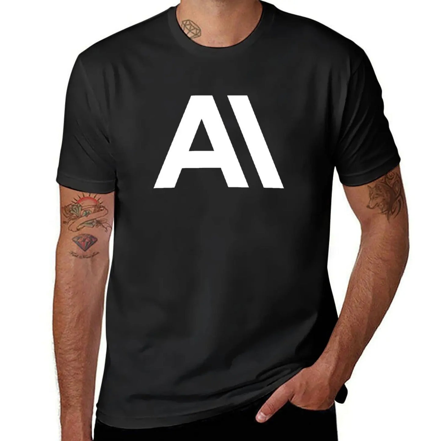 Anthropic AI Icons R1002 T-Shirt anime clothes funnys blanks boys whites men graphic t shirts