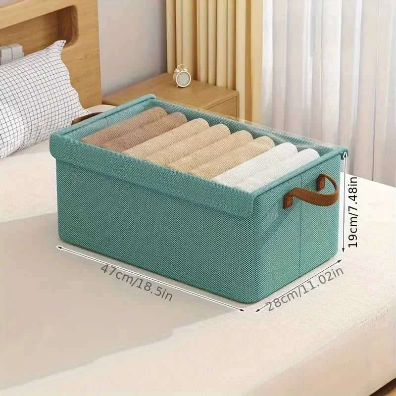 Thicken Clothes Organizer Pants Sweater Storage Cabinets Drawers Organizer Jeans Storage Box Wardrobe Clothes Storage Organizers