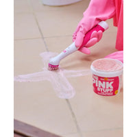 Amazing Cleaning Kit - 4 cleaning brush heads, suitable for cleaning kitchens, bathrooms, appliances, etc.