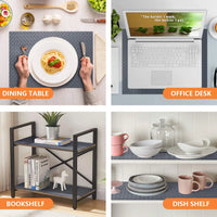 1pc Drawer and Shelf Liner for Kitchen Cabinet Non-Adhesive Non-Slip Waterproof Shelf Liner Easy to Clean for Shelves, Desks