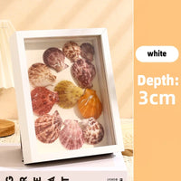 3D Wooden Picture Frames Depth 3cm 5cm Dried Flower Specimen Holder Handmade DIY Handwork Display Phote Frame Home Decoration