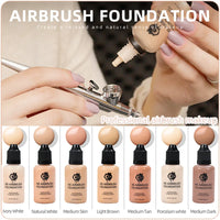 OPHIR Professional Airbrush Foundation 30ml/Bottle  7 Colors for Choose Spray Air Makeup Foundation for Airbrush Kit TA007