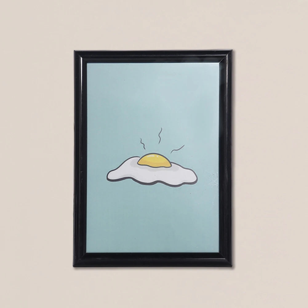 Gallery Photo Frame Modern Certificate Document Frame Multi-purpose Black Border for Wall Tabletop Display