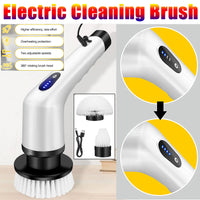 DayPlus 3-IN-1 Electric Cleaning Brush Multi-functional USB Rechargeable Electric Rotary Scrubber Home Appliance Cleaning Gadget