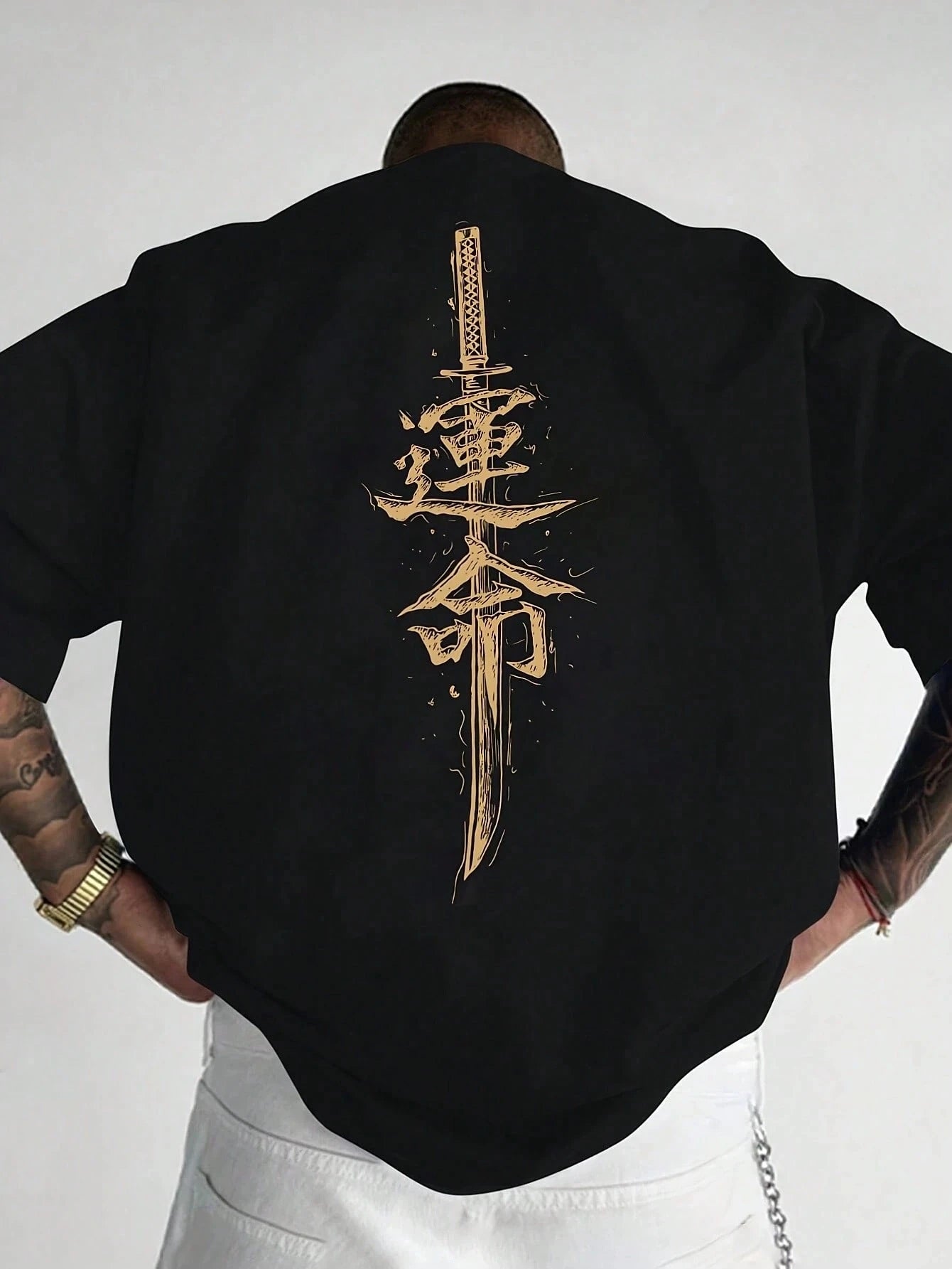 man clothes  Men T-shirt Men's Fashionable Printed Loose Short Sleeve T-Shirt Exquisite Design Breathable harajuku oversized