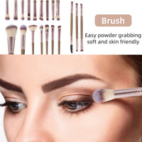 20/40pcs Makeup Brush And Sponge Set Professional Makeup Brush Set Triangle Powder Puff Clean Powder Puff Makeup Tool Set