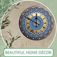 Diamond Painting Antique Clock Partial Special Drill Mosaic Wall Art Picture of Rhinestone Metal Picture Home Decoration