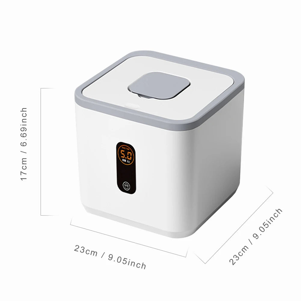 5KG Food Storage Container with Measuring Cup Rice Storage Container Moisture Proof Rice Bucket for Kitchen Pantry Organization