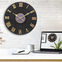 Outdoor Wall Clock Decorative Round Clock With Roman Numeral Silent Round Clocks Easy To Read Decorative Clock For Kitchen Patio