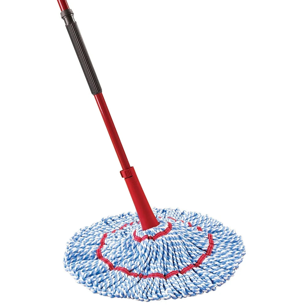 Microfiber Mop Fast Cleaning Removes 99 Bacteria with Water Extra Large Mop Head Comfortable Grip and Easy Detach 18 Inch