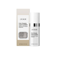 Color Changing Liquid Foundation Moisturizing Long Lasting No Creasing Waterproof Brightening Concealer Feamle Makeup Product
