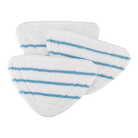 3Pcs Steam Mop Replacement Pads Triangle Washable Cloth Cleaning Floor Microfiber Mop Head Pad Steam Mop Fittings