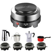 220V-230V 500W Electric Heater Stove Household Hot Cooker Plate Tea Coffee Milk Heating Portable Heater Stove Kitchen Appliance