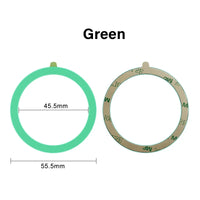 Universal Magnetic Mobile Phone Ring for Magsafe Accessories Metal Sticker Wireless Charger Iron Plate Sheet for iPhone 13 14 15