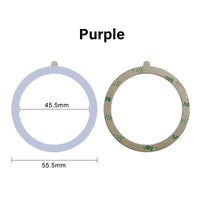 Universal Magnetic Mobile Phone Ring for Magsafe Accessories Metal Sticker Wireless Charger Iron Plate Sheet for iPhone 13 14 15