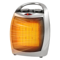 Portable Ceramic Heater & Fan 1500W/750W Thermostat Safe Quiet Heating&Cooling for Rooms up to 200Sq Ft for Office Desk Bedroom
