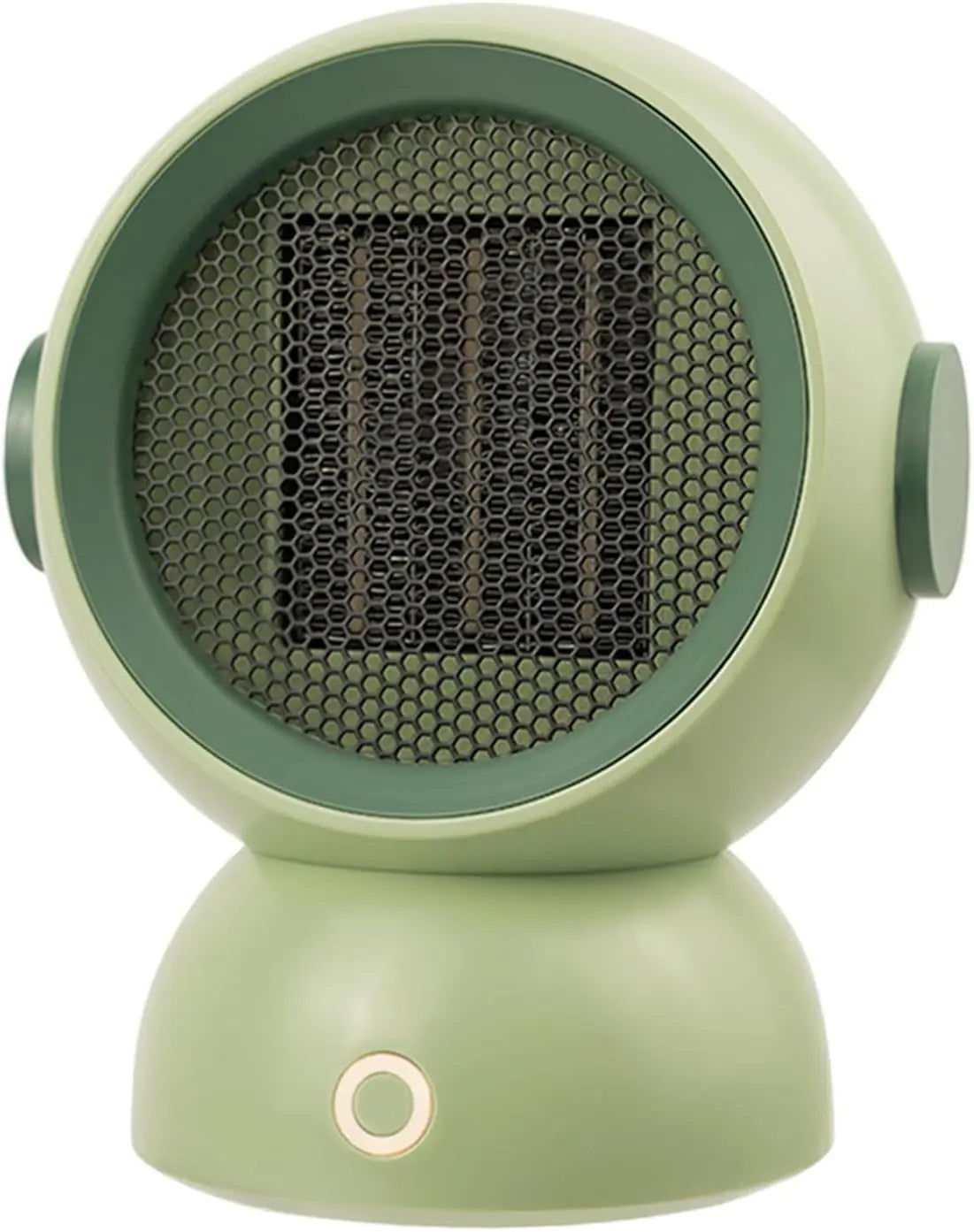 Portable 1200W Space Heater, 2-Speed, Quiet Mini Electric Heater for Home, Office, Bedroom – 300 sq ft (White)
