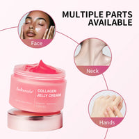 100ml Collagen Jelly Cream Niacinamide Tightening Soothing Moisturizing Anti-Aging Firmness Hydration Skincare Face Gel