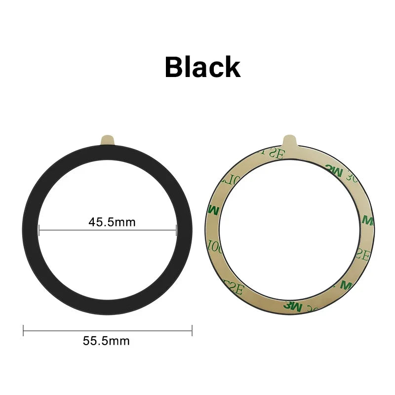 Universal Magnetic Mobile Phone Ring for Magsafe Accessories Metal Sticker Wireless Charger Iron Plate Sheet for iPhone 13 14 15