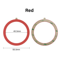 Universal Magnetic Mobile Phone Ring for Magsafe Accessories Metal Sticker Wireless Charger Iron Plate Sheet for iPhone 13 14 15