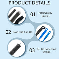 Flexible Appliance Cleaning Brush Set with Long Handle for Refrigerator Coils, Dryer Vents, and Hard-to-Reach Areas