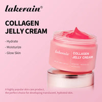 100ml Collagen Jelly Cream Niacinamide Tightening Soothing Moisturizing Anti-Aging Firmness Hydration Skincare Face Gel