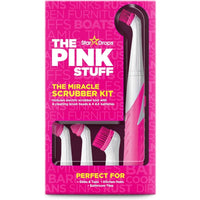Amazing Cleaning Kit - 4 cleaning brush heads, suitable for cleaning kitchens, bathrooms, appliances, etc.