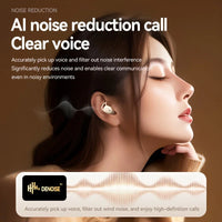 Xmenha Invisible Earbuds Sleep Small Mini Wireless Ear Buds Discreet for Work Headphones True Wireless Earpiece with Charging