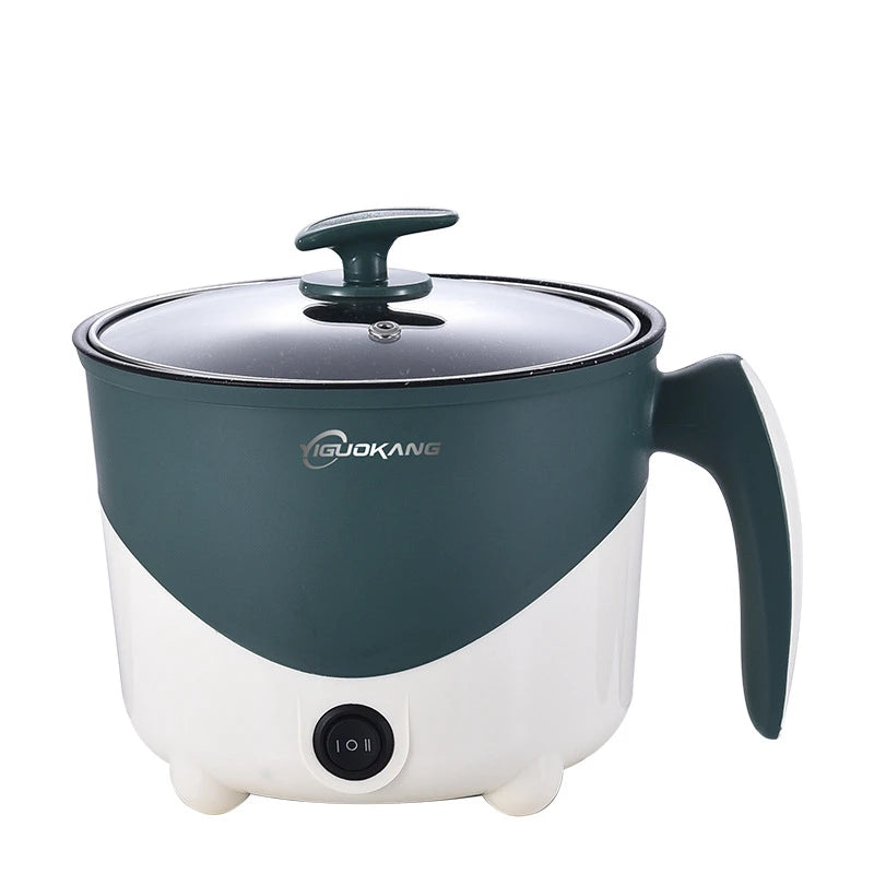 Electric Cooking Pot Multifunction Non-stick Pan Household 1-2 People Hot Pot Single/Double Layer Electric Rice Cooker Machine