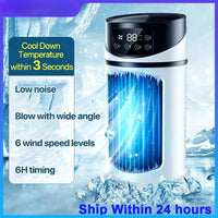 Portable Air Conditioner USB Mini Air Conditioner Air Cooler Fan Water Cooling Fan Air Conditioning air cooler For Home Office