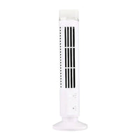 LED Tower Fan Bladeless Cooling Fan 2 Gear Speed Stand Up Tower Fan Portable Electric Floor Fan for Living Room Bedroom