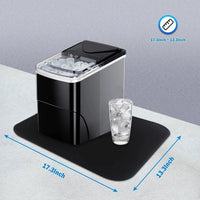Absorbent Sliding Mat for Ice Makers and Kitchen Appliances, Countertop Dish Drying Accessory