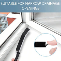 Flexible Appliance Cleaning Brush Set with Long Handle for Refrigerator Coils, Dryer Vents, and Hard-to-Reach Areas
