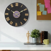 Outdoor Wall Clock Decorative Round Clock With Roman Numeral Silent Round Clocks Easy To Read Decorative Clock For Kitchen Patio