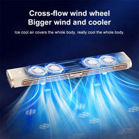 Desktop Fan Adjustable Vents Bladeless Fan Air Condition Fan for Bedroom Home Office Room