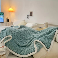 Blanket  for Bed - Cozy Warm Fuzzy Blankets for Women, Plush Large Fleece Throws for Girls