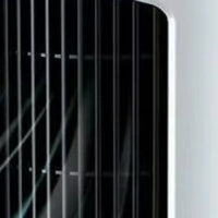 3-in-1 Portable AC, Humidifier & Fan with USB Cooling, Ice Crystal Tech, Digital Display, Compact & White Design